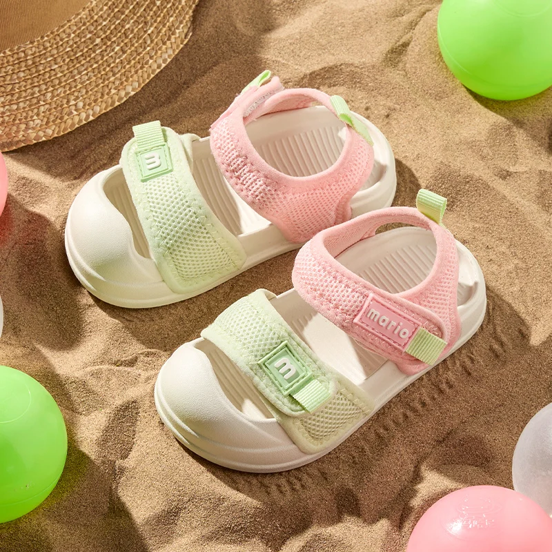 صنادل ماريو للأطفال المبهجة للأولاد والبنات صنادل رياضية خارجية للأطفال #2