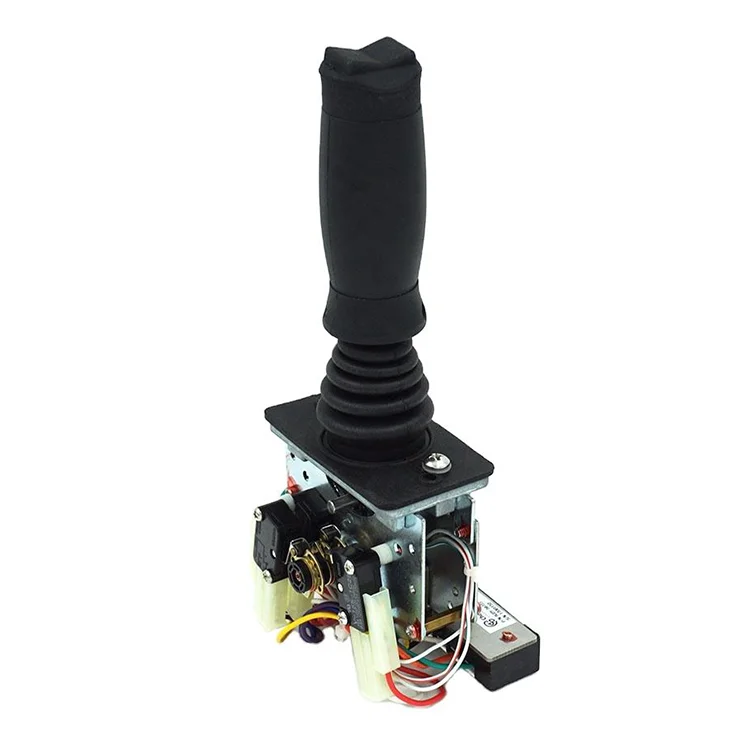 Various Electro-Hydraulic Control System Single-Axis Hand Operated Electric Industrial Joysticks With Spring Return