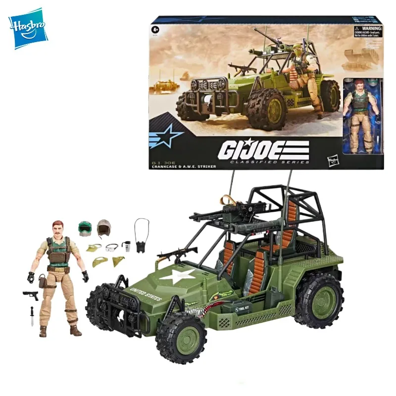 

New Original Hasbro G.I. Joe Classified Series #171 Crankcase & A.W.E. Striker Action Figure Model Toys Gift