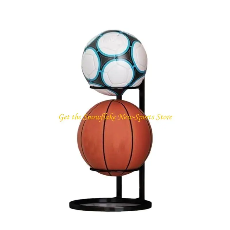 

E56D Rolling Ball Storage Rack Multilayer Ball Display Rack Metal Vertical Ball Stand