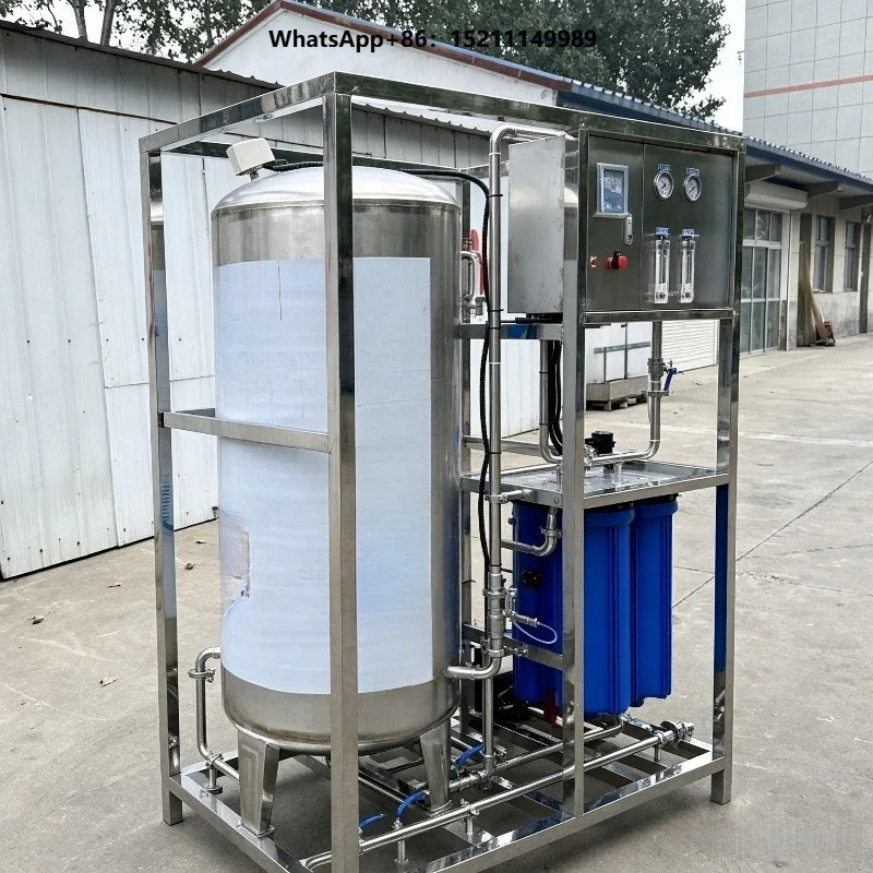 Home RO Membrane Filter Mineral Water Machine Well Water Reverse Osmosis Filter 220V Pump 1-Year Warranty Water Treatment