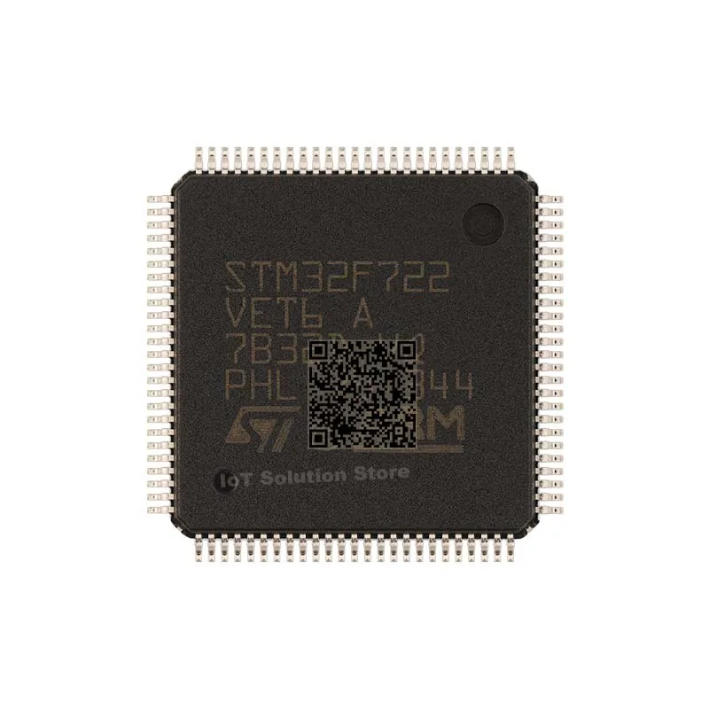 STM32F722VET6 Arm Cortex-M7 MCU STM32F722VET6TR