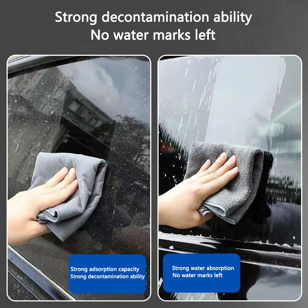 Car Cleaning Cloth Wash Drying Towe Absorbent For Skoda Octavia A5 A7 A4 4 2 3 MK1 MK3 MK4 RS IV 5e Virs Auto Accessories