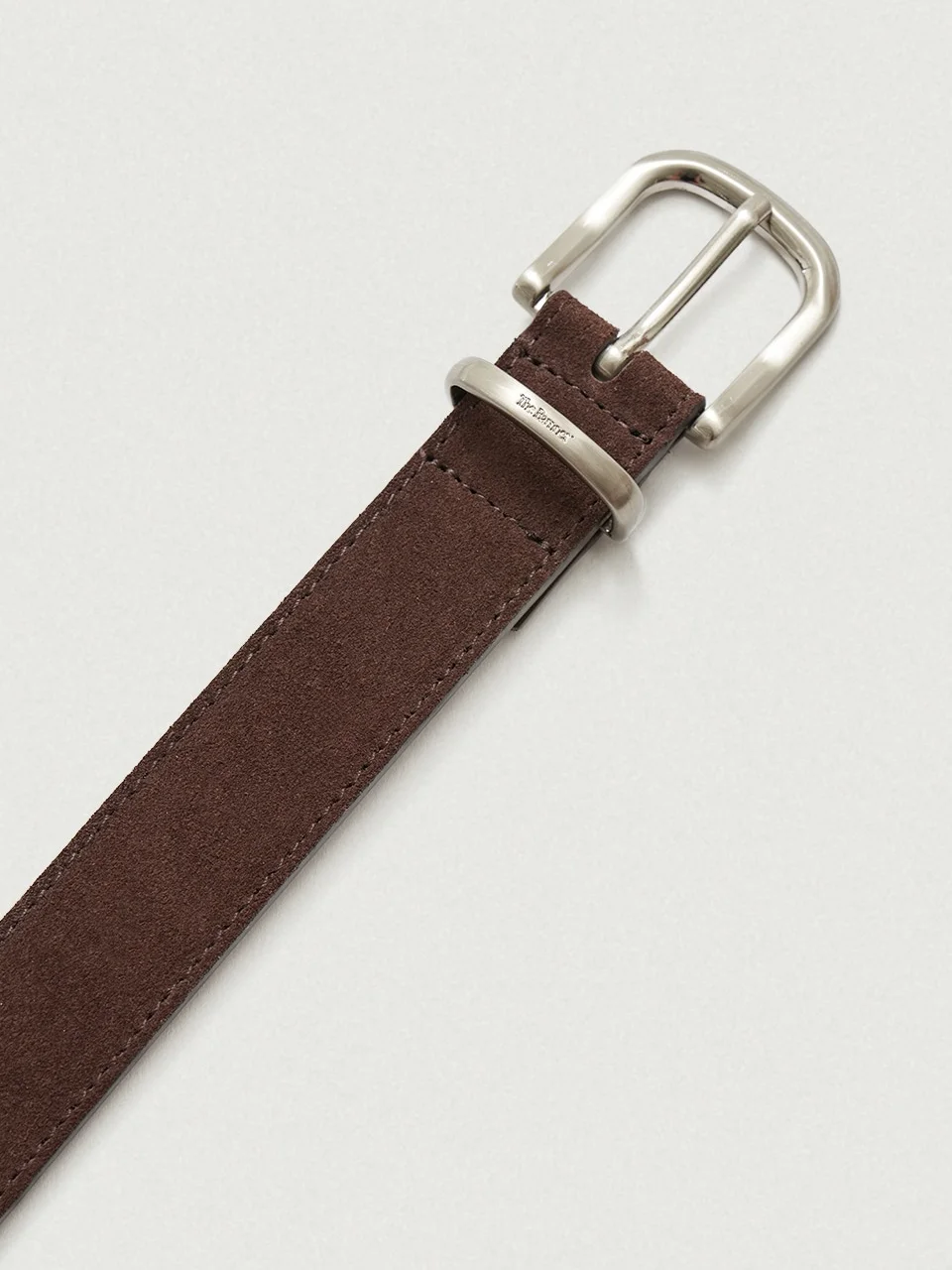 

Silver Bule Emed Calfskin Belt for Women Casual Sle round Bule Alloy Material Sandblast Fini ex Wais...