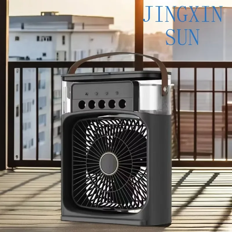 5-Hole USB Mini Desktop Fan Dormitory Outdoor Electric 5V Car Air Conditioning Spray Fan Humidification Refrigeration Features
