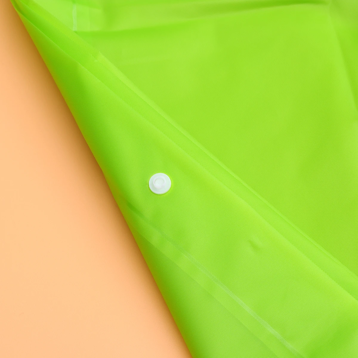 

Reusable Waterproof Raincoat For Adults Transparent Eva Rain Poncho Outdoor Lightweight Rainwear With Elastic Cuff Matte Black