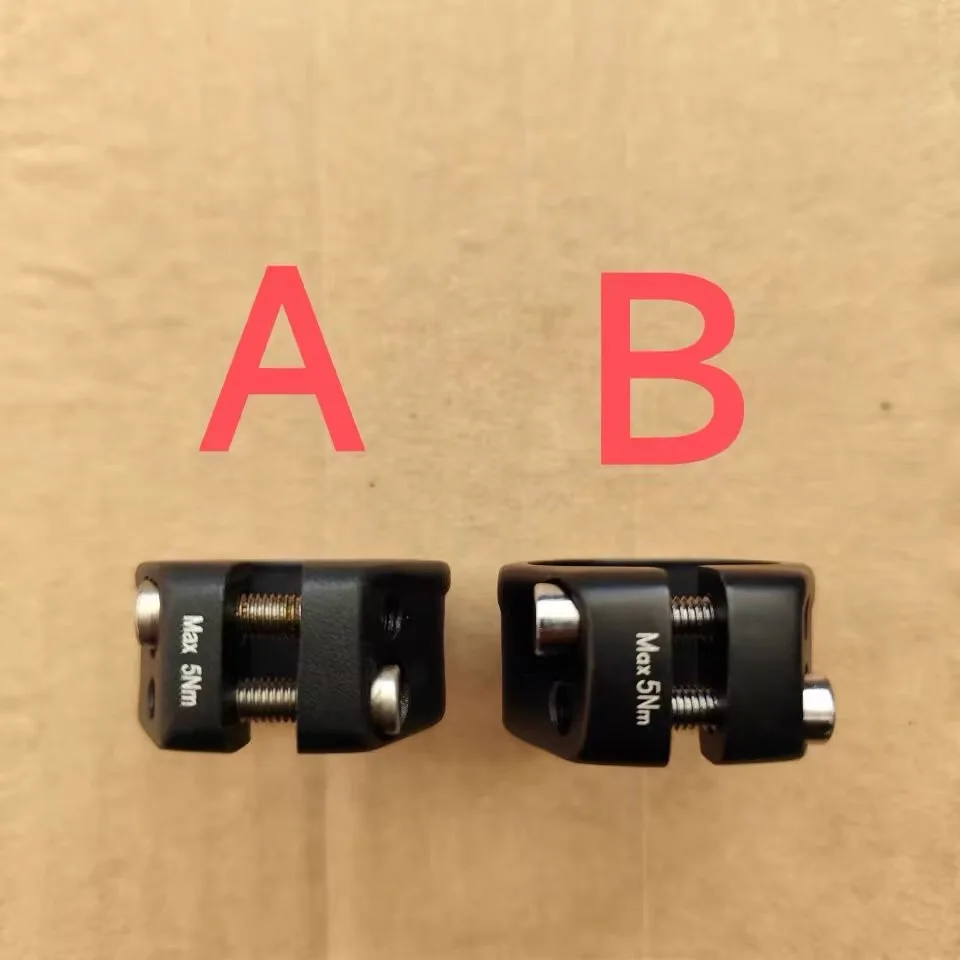 1PC Ultralight Seatpost Clamp D Shape For Giant ESCAPE DEFY D-FUSE with 2 Bolts Auto Accessories