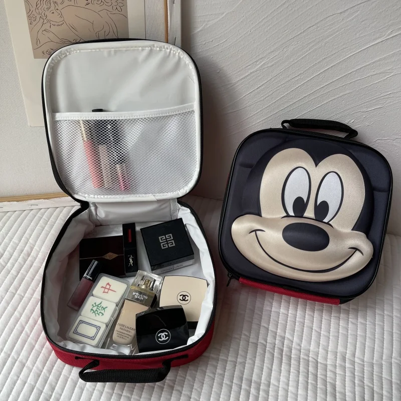 

Disney New Mickey Fashion Women'S Cosmetic Bag Large Capacity Portable Cosmetic Bagorganizer High Quality Lovely Cosmetic Box