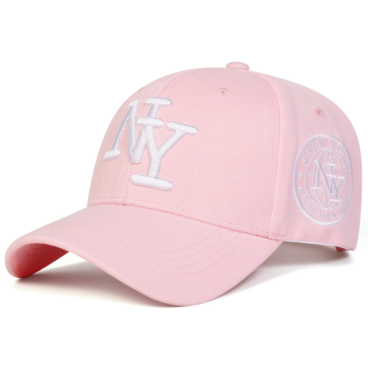 Unisex NY Buchstaben-Stickerei Baseballkappen Frühling Herbst Outdoor Verstellbare Freizeithüte Sonnenschutzhut Sportkappe – Detail 6