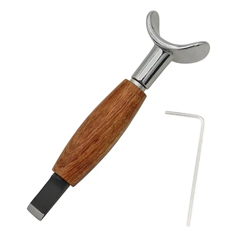 【ORNAMENT】For Artistic For Artistic And Practical Leather Craft Swivel Knife Carving Tool Manual Leather Working Crafts Art