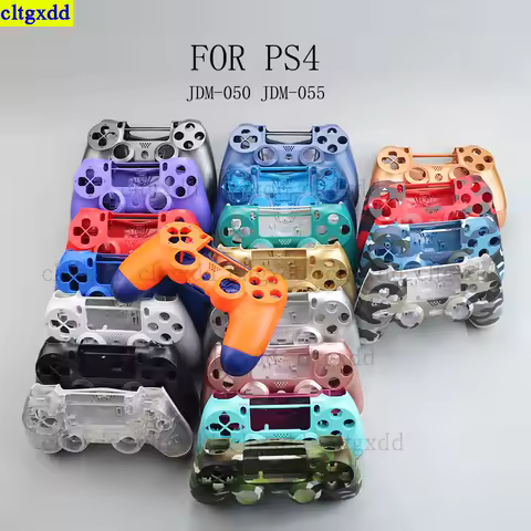 cltgxdd 1 set is suitable FOR PS4 game controller JDS-055 JDM-050 JDM-055 MOD game repair kit complete shell DIY replacement