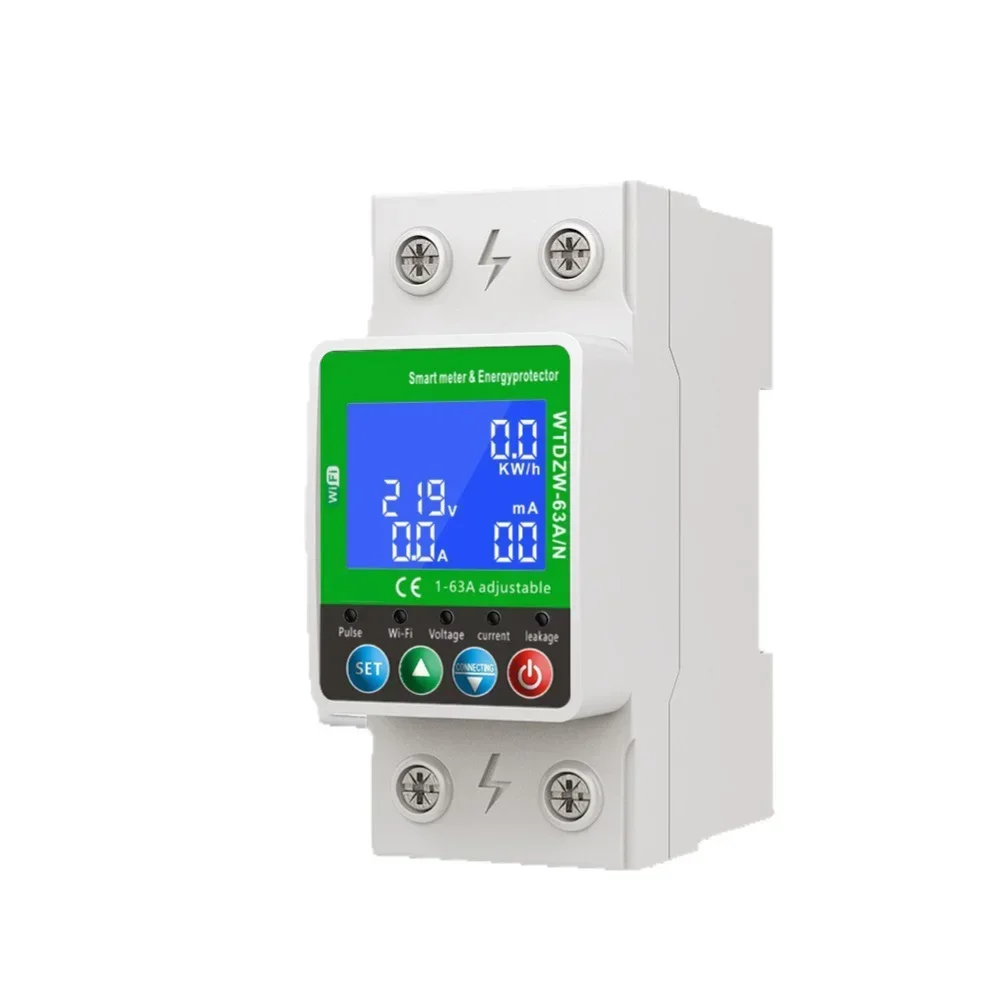 Water Pump Motor Controller with WiFi Remote Management Bidirectional Metering and Overcurrent Delay for Reliable Operation