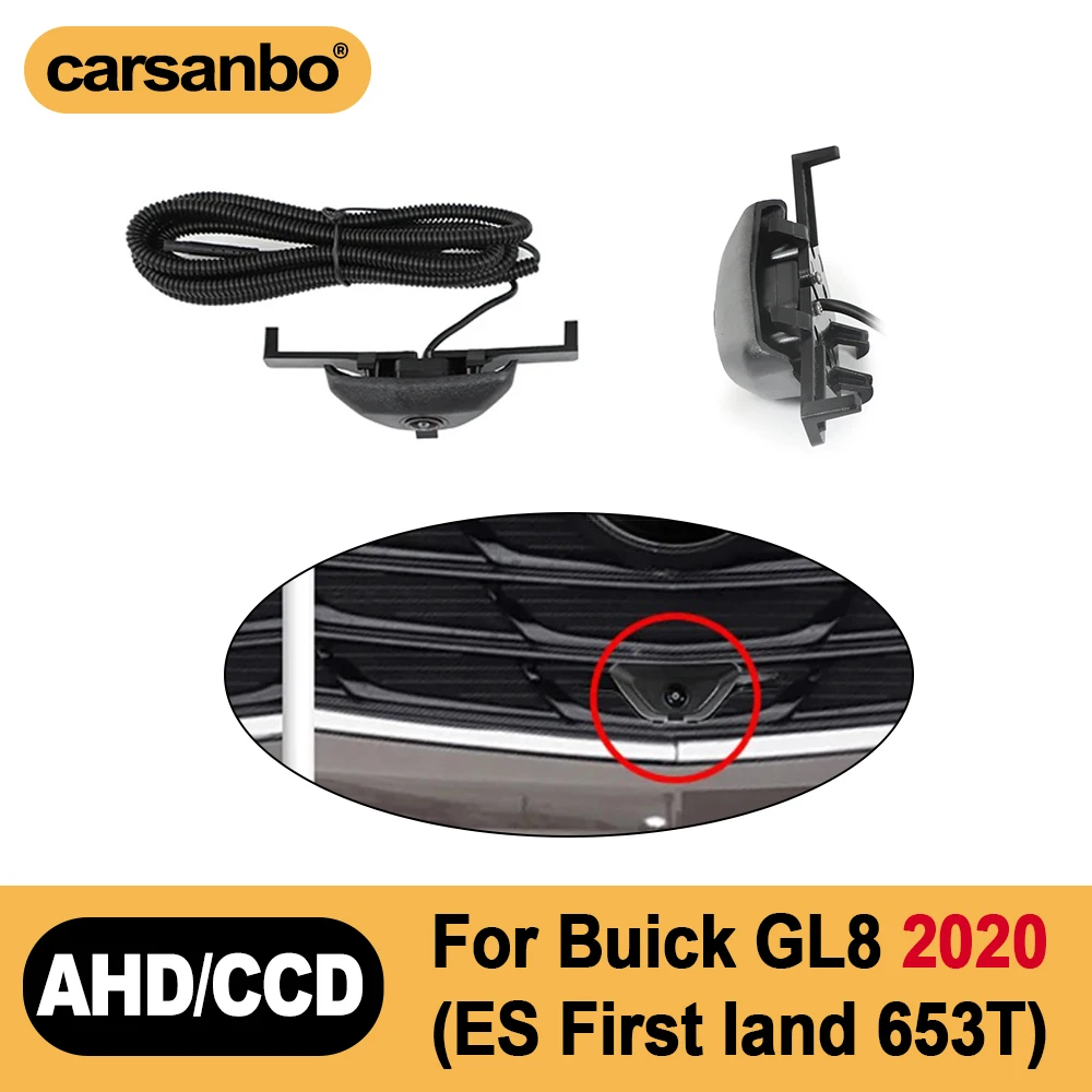 Carsanbo For Buick GL8 2020 (ES First Land 653T) Front View Car Camera Night Vision Fisheye Lens Waterproof Camera