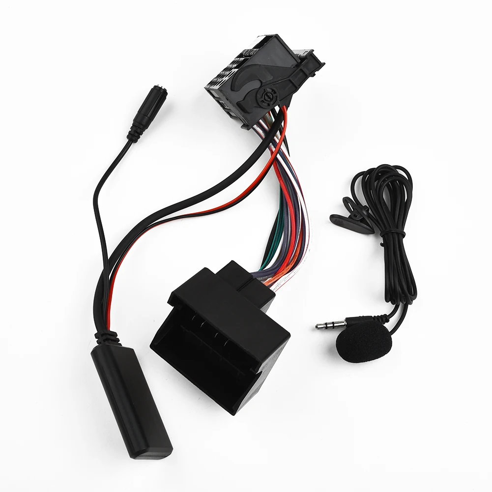 Car Audio Cable Adapter MIC For Mercedes for benz for aps NTG CD20 30/50 Radio Function Via-enabled Devices Car
