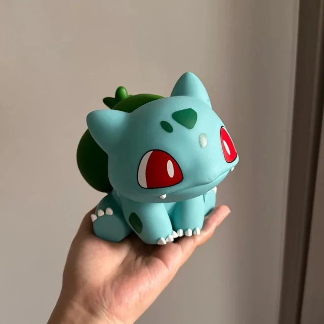 Pokemon Bulbasaur Cute Doll Cartoon Collectible Figure Anime Toy Living Room Desktop Car Decoration Ornaments Gift For Anime Fan