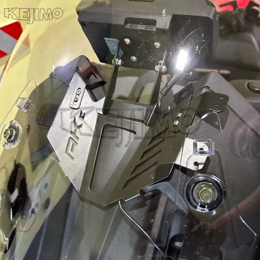 

For Kymco AK550 Premium 2023-2026 Motorcycles Mobile Phone GPS Navigation Bracket Mounting Bracket FOR SYM HUSKY ADV 150 ADV150