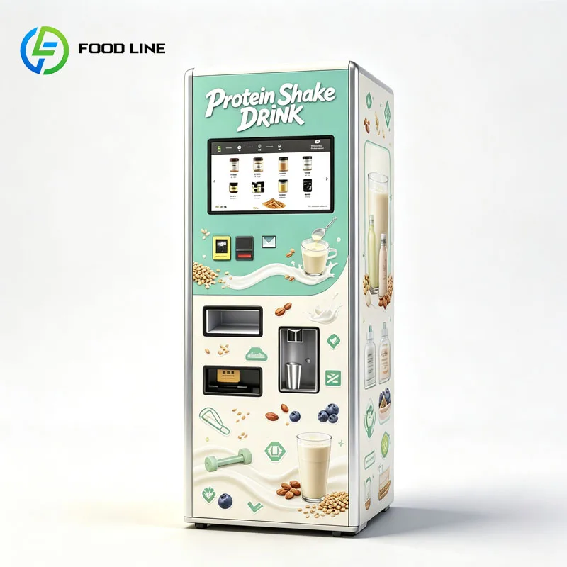 Protein Shake Vending Machine Commercial Self Service Gym Beverage Machine Smart Customized
