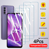 4Pcs Tempered Glass For Nokia Phone G42 G310 G60 G22 G21 G50 G300 G400 G100 G20 G11 G10 Screen Protector Cover Protectiv Glass