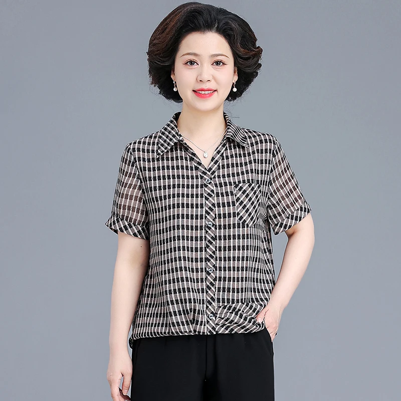 

Summer Faion Cotton Linen Women's Top And Bot Set Loose Fit Collar ort Sve Regular Length Thin Polyester