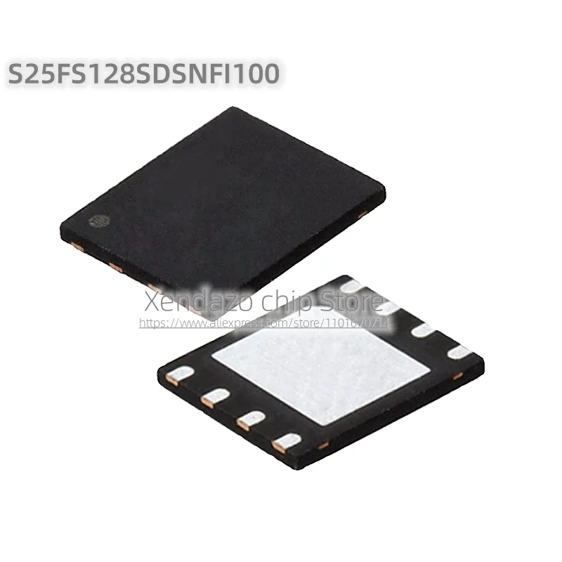 1pcs/lot S25FS128SDSNFI100 FS128GAIF10 WSON-8 package Original genuine QFN5*6 Memory chip