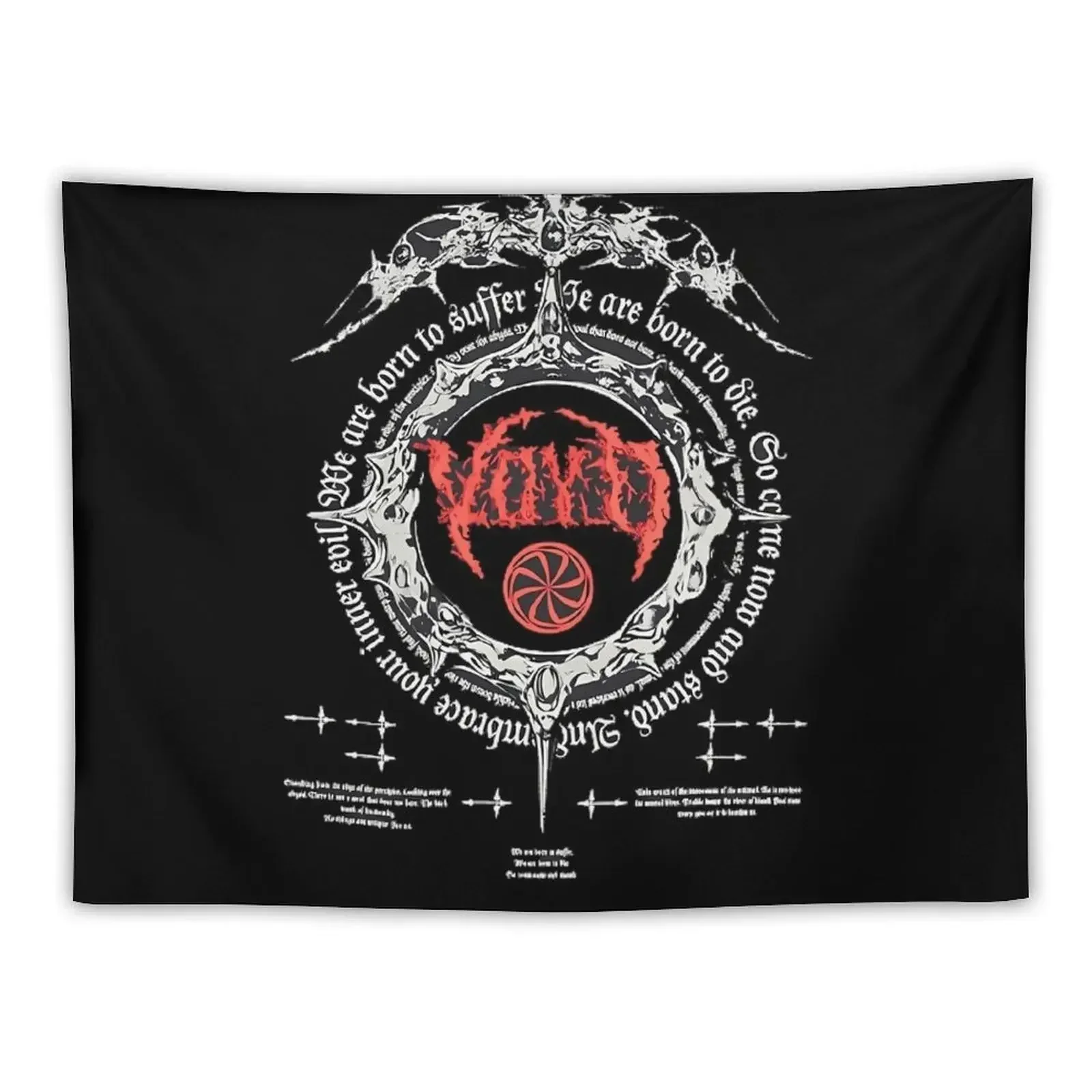 Svdden Death VOYD II Tee Tapestry Room Decor Korean Style Home Decorations Tapestry