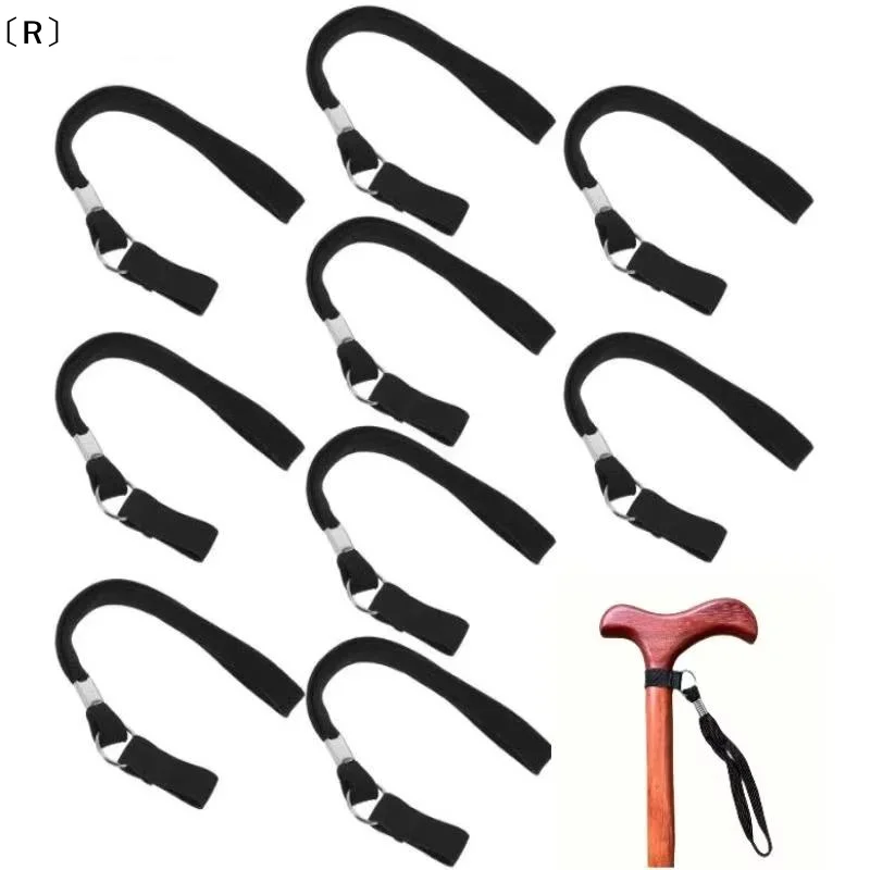 〔R〕5 Pcs Wear Resistant Anti Lost Universal Walking Stick Wrist Straps For Seniors Outdoor Travel