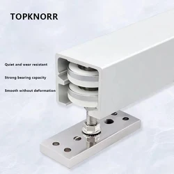 Folding Door Universal Lifting Wheel Movable Wall Door Kitchen Toilet Partition Storage Pulley Sliding Door Screen Sliding Door
