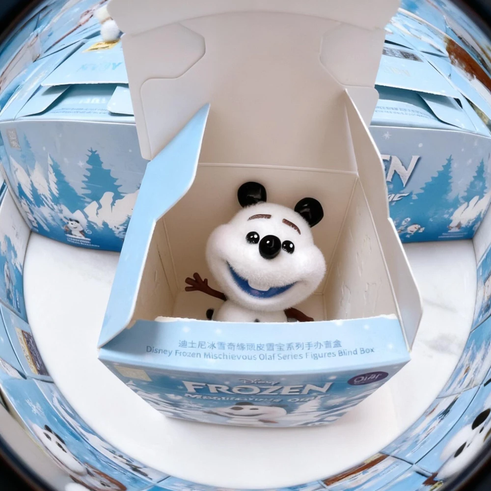 TOPTOY Disney Frozen Mischievous Olaf Blind Box Mystery Box Action Figure Anime Doll Surprise Bag Collection Model Desktop Gifts