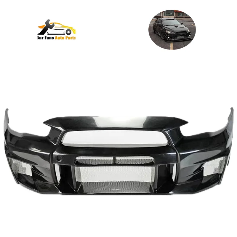 Original quality lancer evolution bumpers bodykit car parts front lip bumper lancer evo for mitsubishi accessories