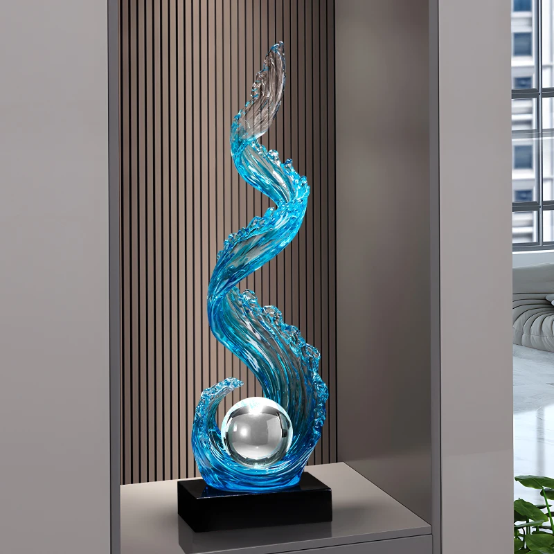 Wind Water Resin Sculpture 4