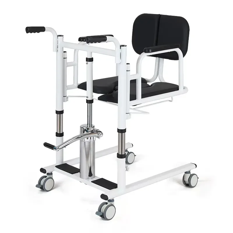 Portable Patient Transfer Chair Household Lift for Bathroom Safety Rehabilitation Supplies Mobility Aid Elderly Disabled Care