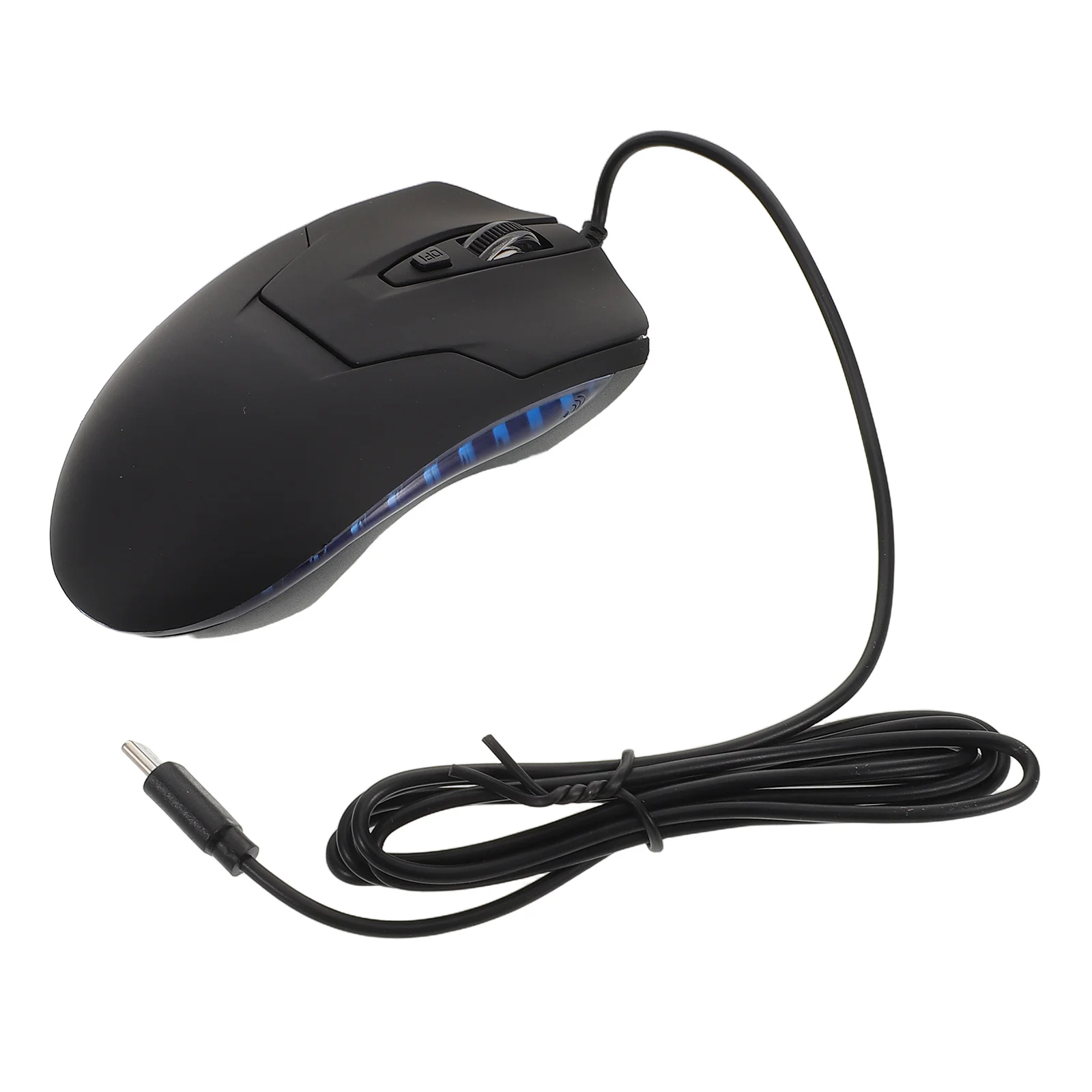 

1pcs 6-Button Rgb Wired Usb-C 1.5M Cable Plug In Mouse For Laptop Pc Gaming Computer Ergonomic Illuminated Gamer Mouse Corded