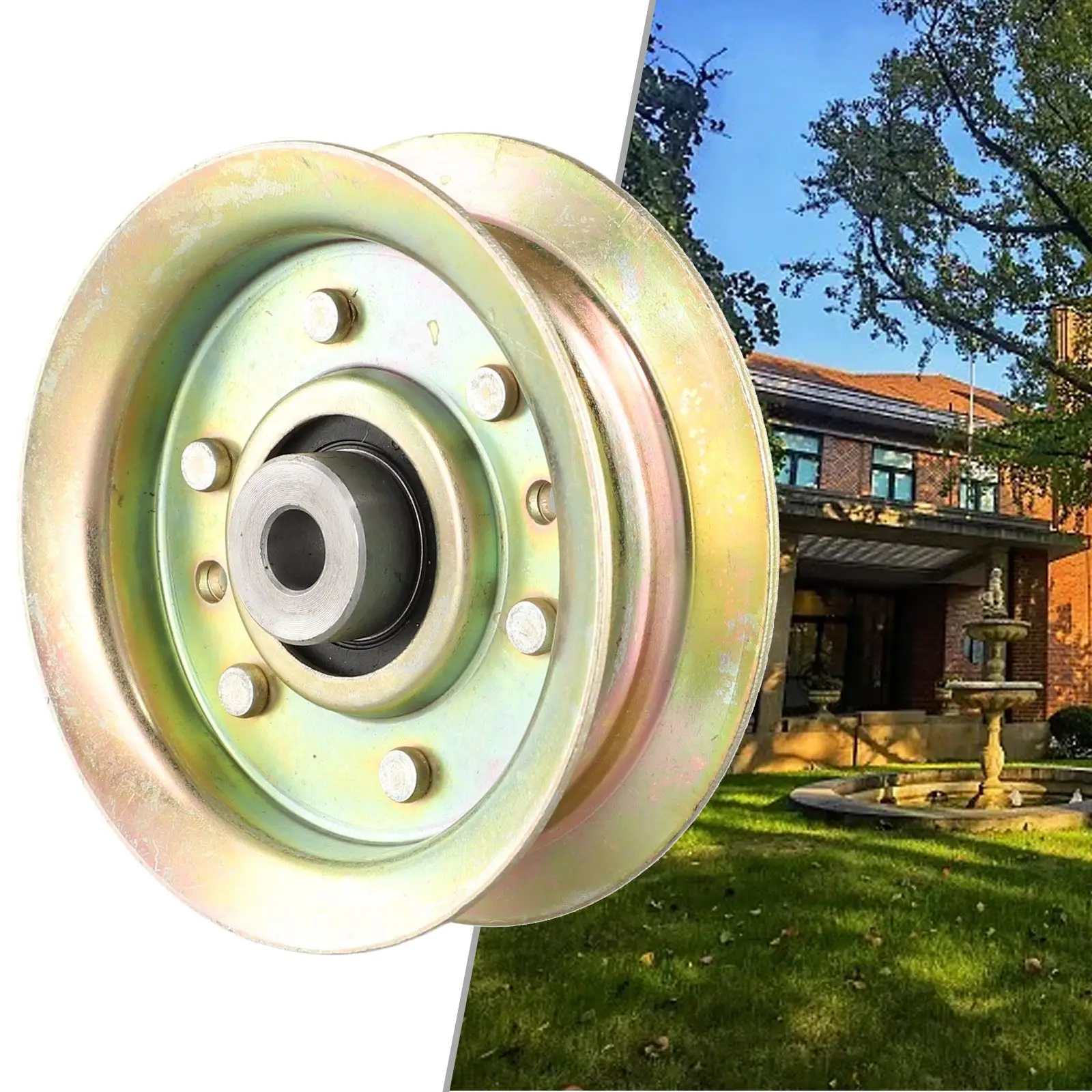 for OEM Style Idler Pulley Replacement for Craftsman Mowers Requiring Part Number 532173437 or 165888 for 42 Deck