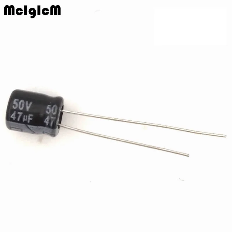 

1000pcs Aluminum electrolytic capacitor 47uF 50V 6*7 Electrolytic capacitor