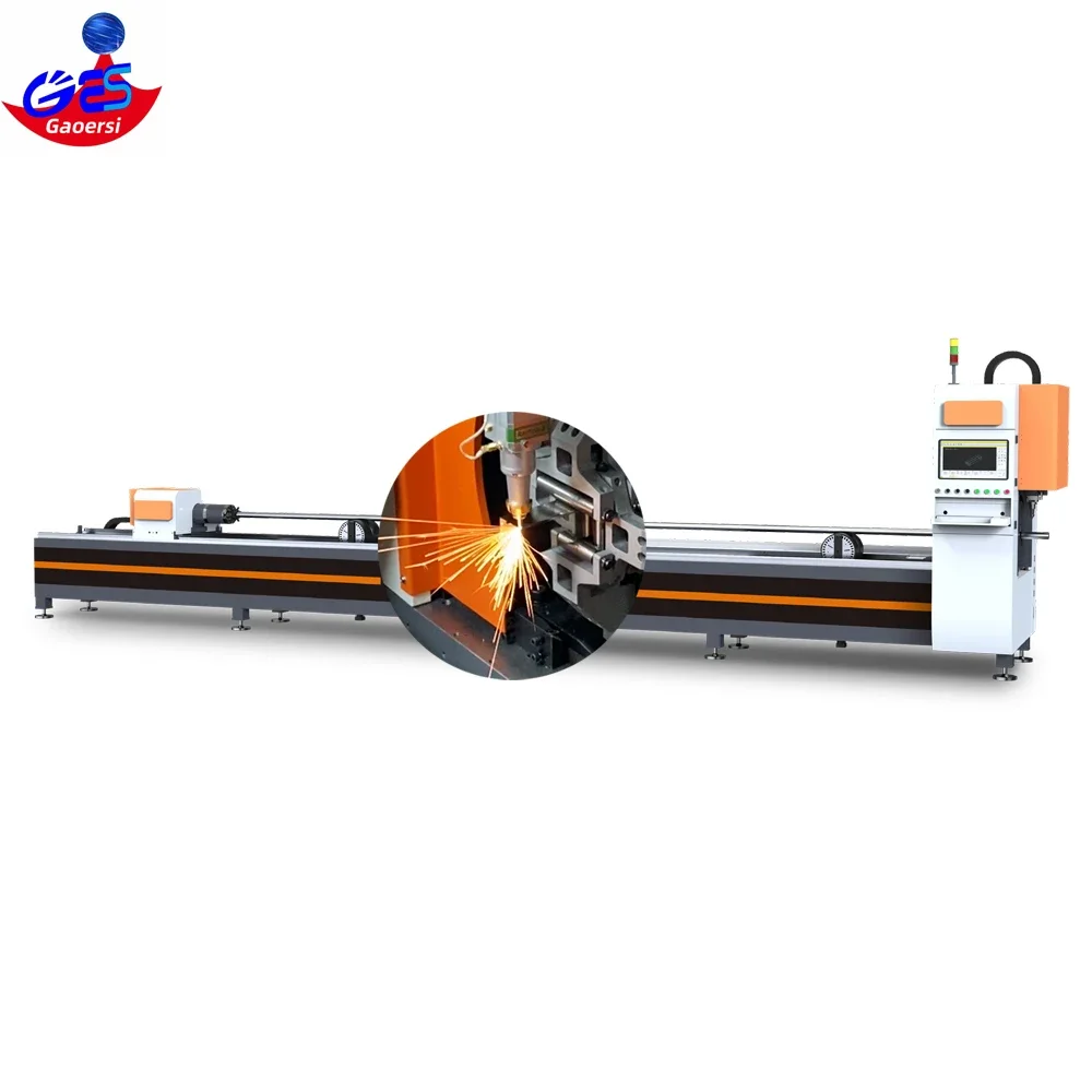 High Quality Automatic Desktop Fiber L aser Cutter Machine Tube L aser Cutting machine