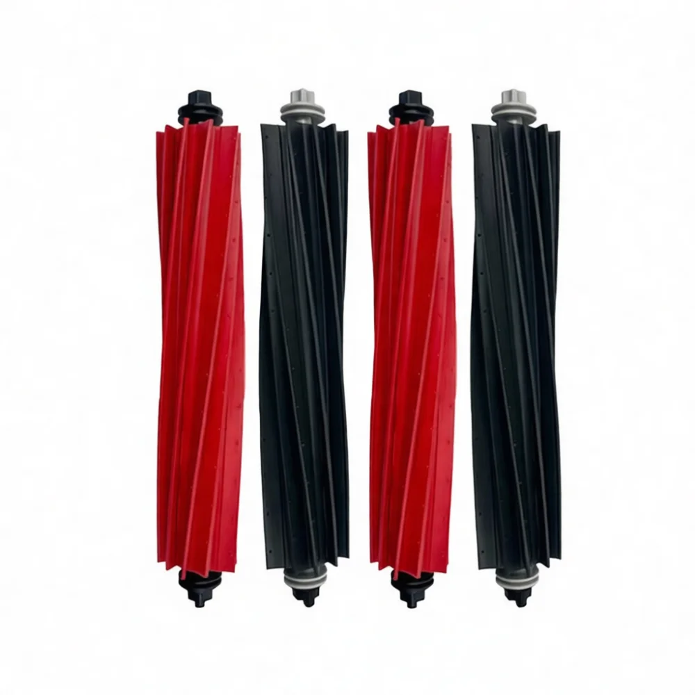 Rubber Main Brush Roller For Roborock G20 S8 Q8 Max Vacuum Cleaner Replacement Spare Parts Anti Tangle Cleaning Tool
