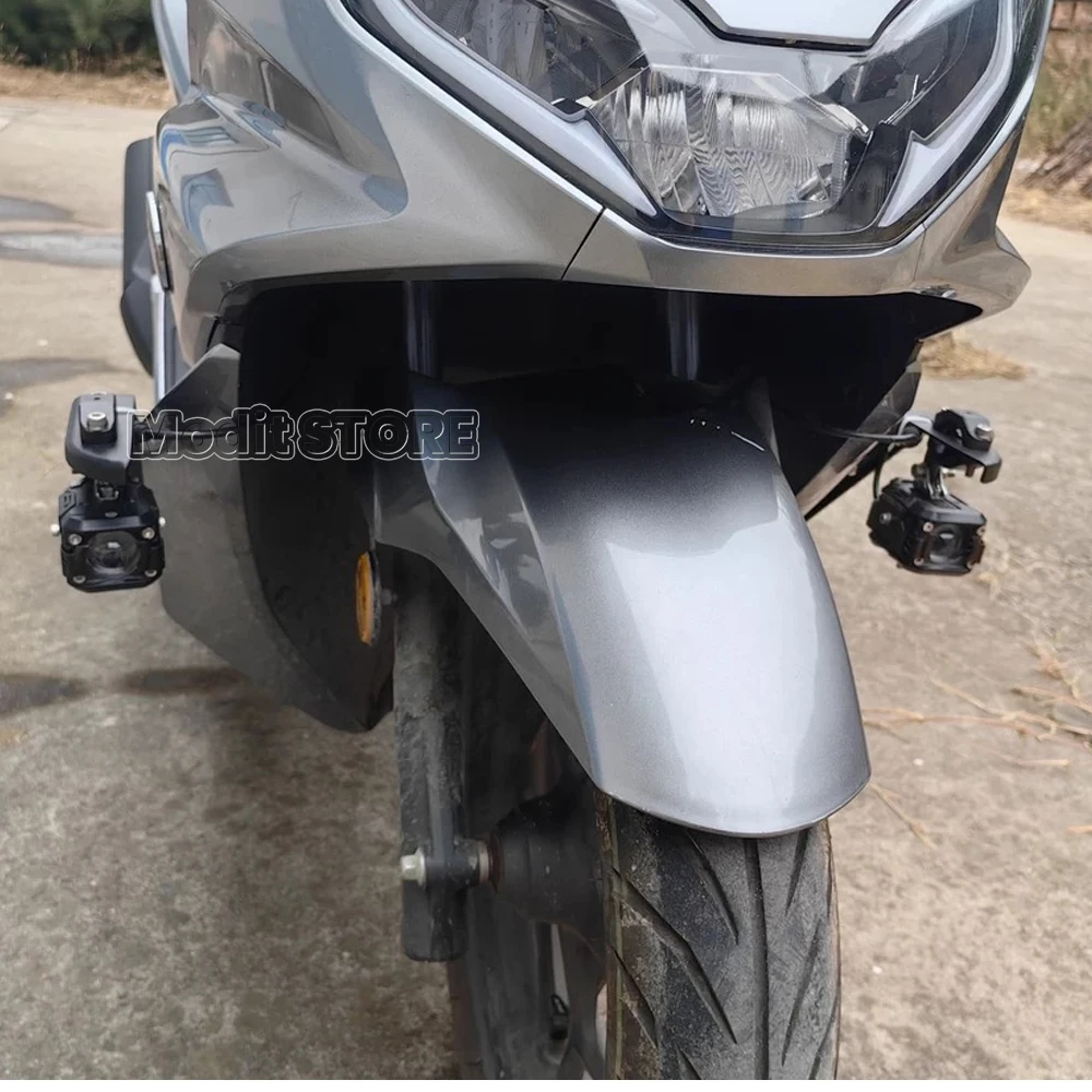 For Honda PCX 160 125 Motorcycle Spotlight bracket foot mounted installation bracket Sports light fog lamp holder lamp bracket - Image 2