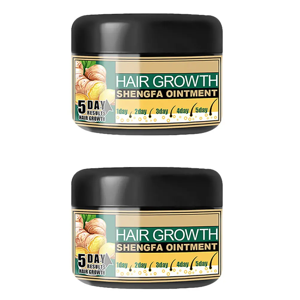 2pcs Hair Growth Cream Moisturizing Lotion Nourishing Anti d ruff Healthy Natural Thickening Treatment Hair Oil