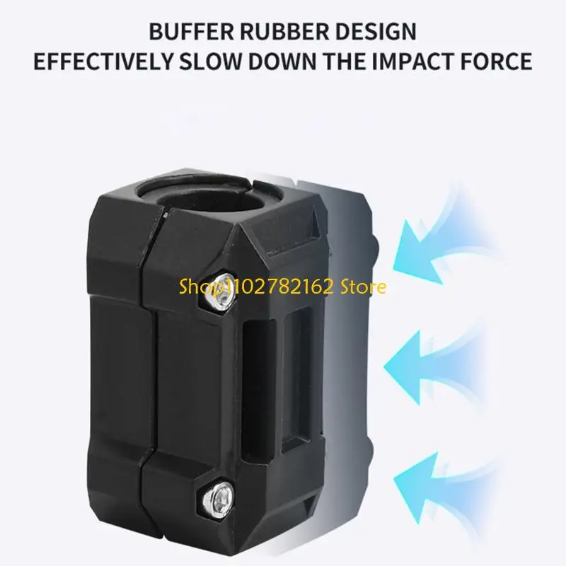 

547B Rubber Motorcycle Guard Universal Application Antislip Vibration Control Falling Crush Protectors Blocks