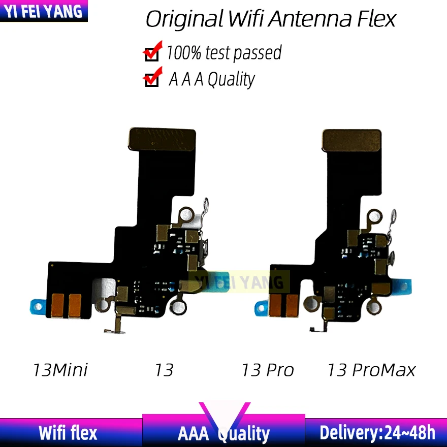 Signal Antenna Flex Cable for iPhone 13 Mini 13 Pro Max 13, WiFi, Replacement Parts, 10Pcs