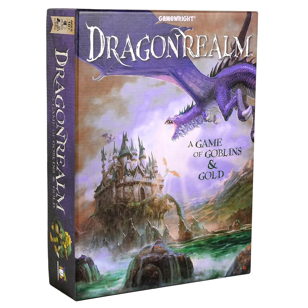 Gamewright Dragonrealm – A Strategy Card and Dice Game of Goblins & Gold Dragonwood A Game of Dice & Daring 5