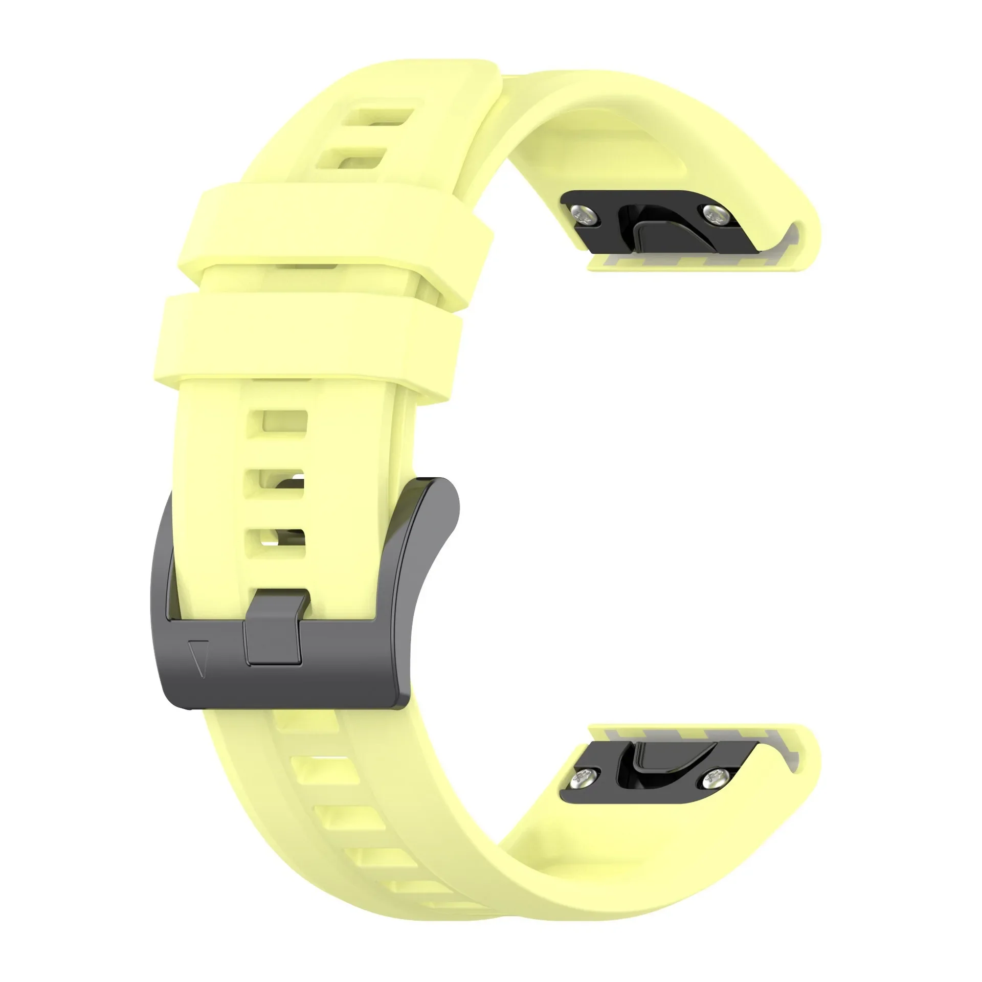 Quick-Fit-Silikonarmband in den Größen 26 mm, 22 mm und 20 mm für Garmin Tactix 8/Fenix 9 8 51 mm 47 mm 43 mm, Garmin Enduro3/Fenix 9 Pro/7S/E/7X. – Detail 23
