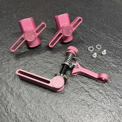 Unionjack hinge clamp seatpost clamp 7075 Aviation aluminum alloy laser engraving for brompton Cline Pline