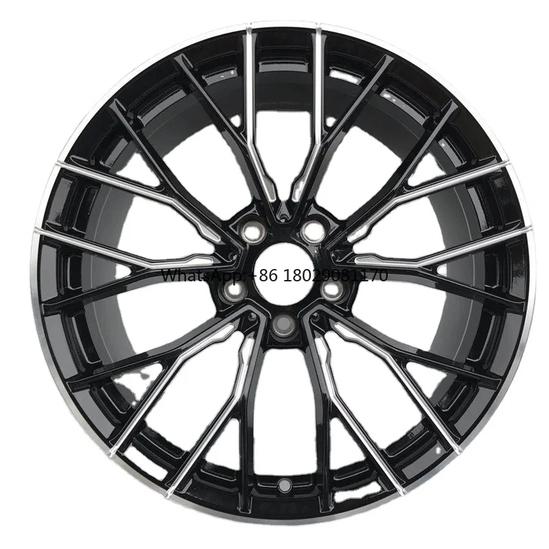 20 Inch Forged Aluminum Passenger Car Wheel New 5-Hole Design with Bright Finish