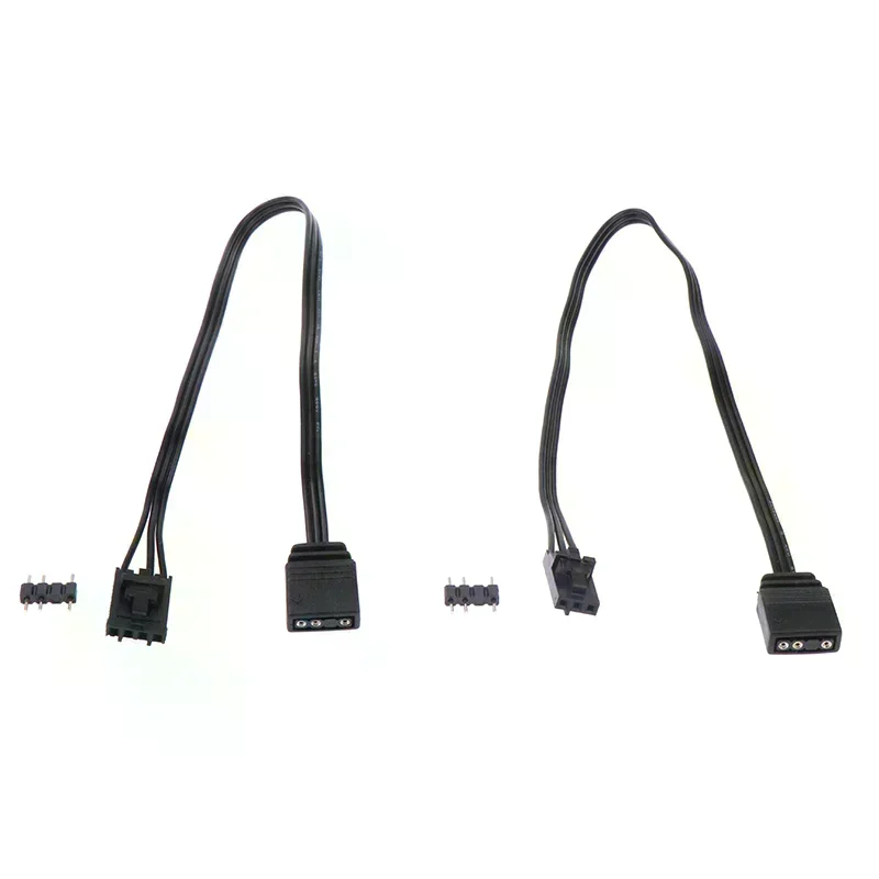 Adapter Cable For Corsair RGB To Standard ARGB 4Pin 3Pin Adapter Connector Pirate Ship Controller Adapter Line QL LL120 ICUE