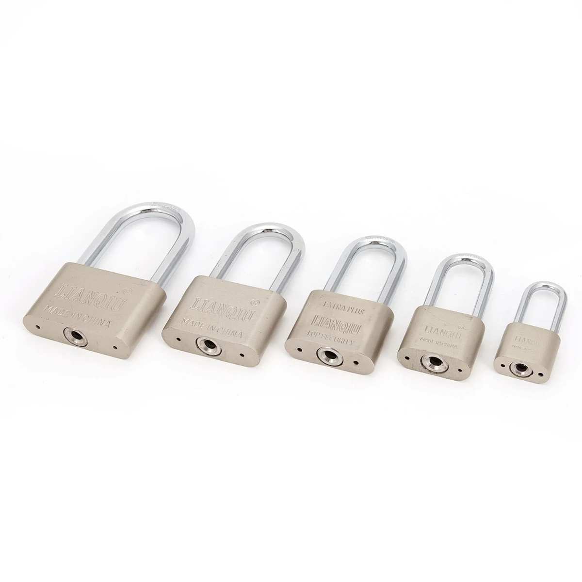 Customized Large Angle Stainless steel Padlock Key Lock Factory Multi-Size Electroplated School Dormitory Storage Box Pad Lock