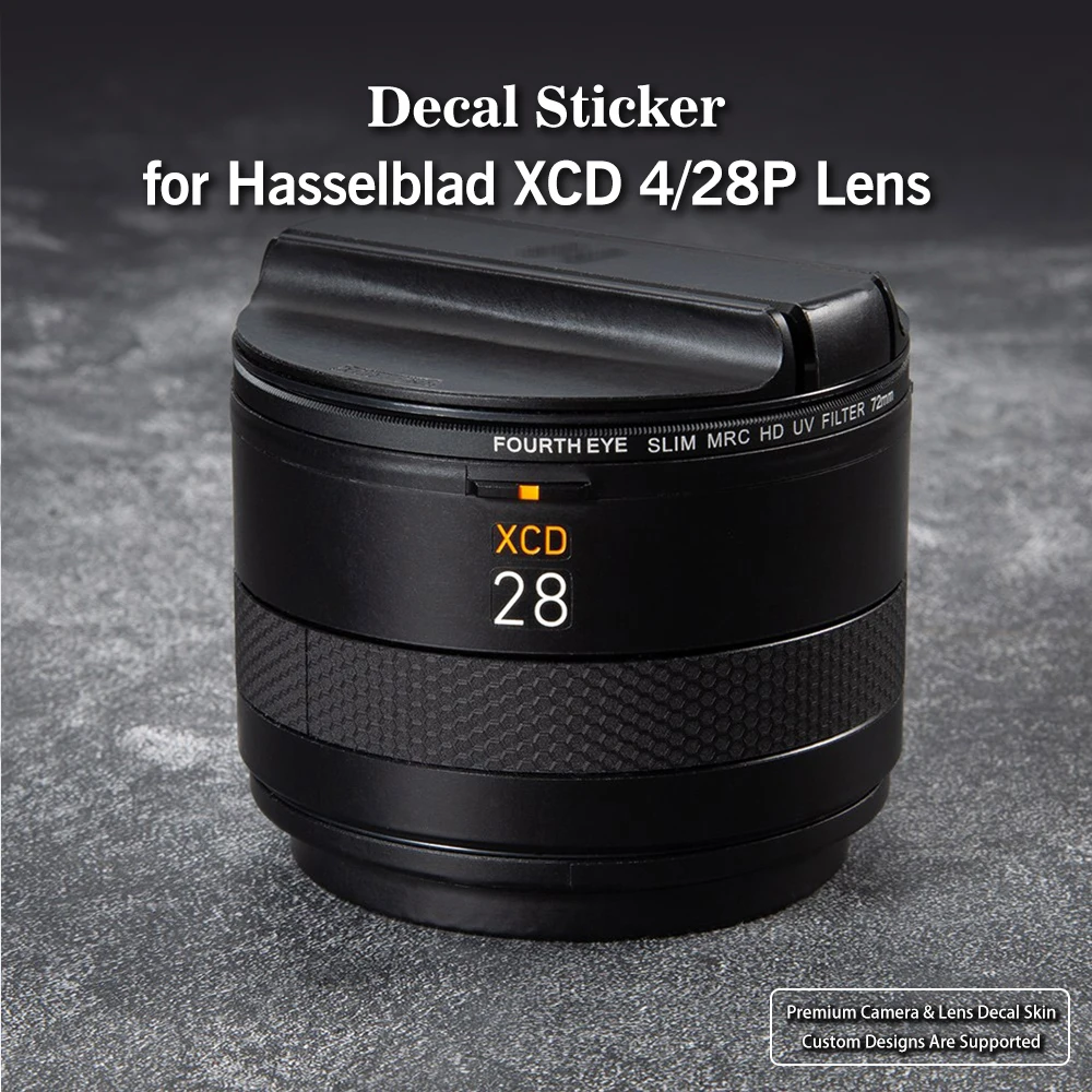 

XCD 4 28P Защитная пленка для кожи для объектива Hasselblad XCD 4/28P, наклейка на кожу, пленка для кожи, покрытая