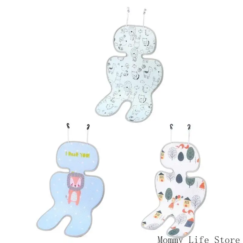 

Baby Stroller Liner Baby Car Body Support Cushion Comfortable Baby Pad Baby Pram Cushion Cartoon Cushion