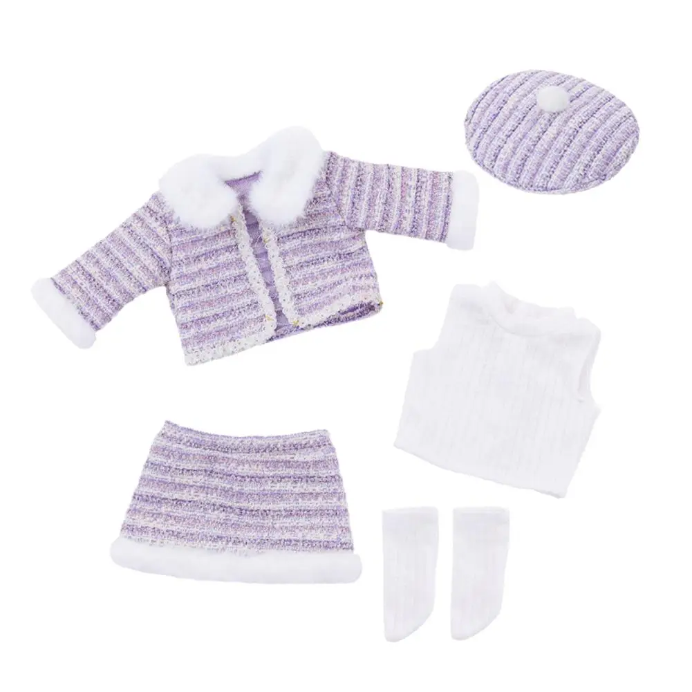 Vêtements de bébé décontractés mignons, rose imbibé avec robe, manteau, chaussettes, convient pour 18 "S M5v4