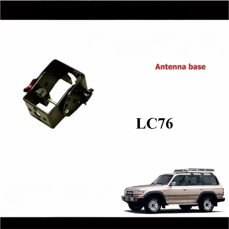 

Suitable for Land Cruiser LC76 GME Antenna Base Folding Bracket Modified LC76 Front Bar Antenna Bracket